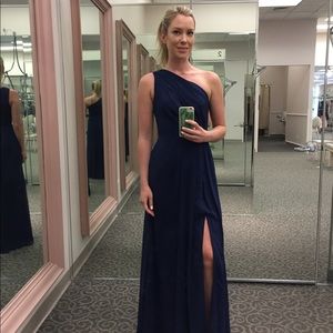 David’s bridal bridesmaid dress